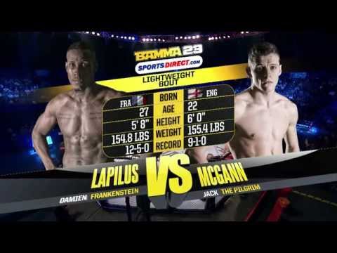 Damien Lapilus vs Jack McGann full fight