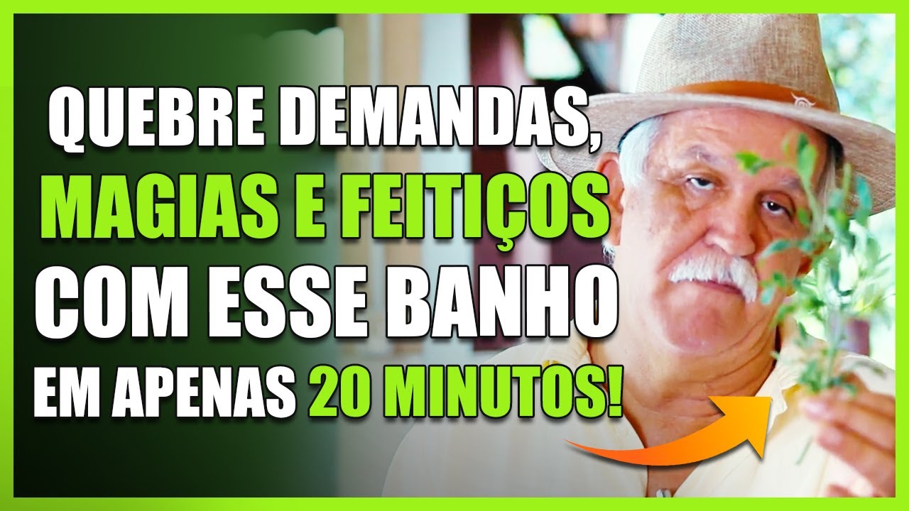 TE ENVIARAM UMA DEMANDA ESSE É O BANHO QUE EU INDICO PARA QUEBRAR MACUMBAS, MAGIAS E FEITIÇOS