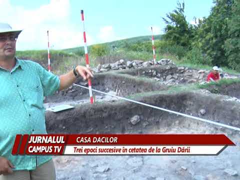 TREI EPOCI SUCCESIVE IN CETATEA DE LA GRUIU DARII