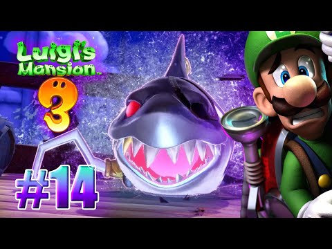 Luigi's Mansion 3 #14 {12F - The Spectral Catch - Captain Fishhook 100%} 🏴‍☠️
