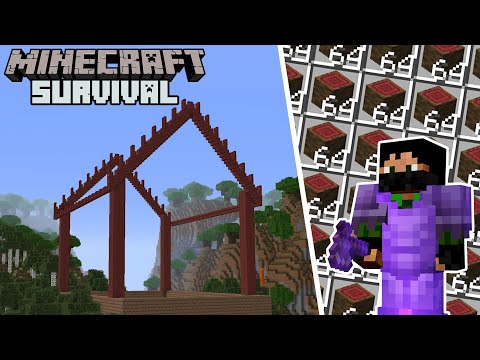 MEGA BUILD Preparations! - Minecraft 1.19 Survival | Episode 33