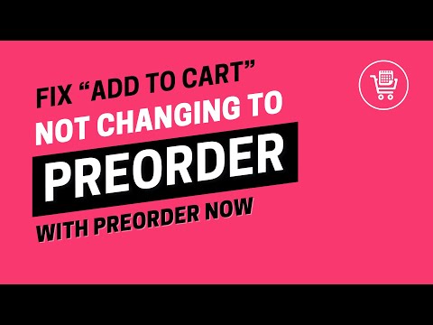 Fix “Add to Cart” Not Changing to “Preorder” | PreOrder Now Button Selector Setup