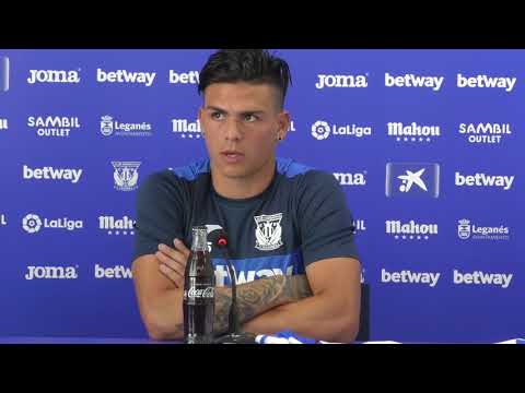 Presentación de Jonathan Silva en el C.D. Leganés