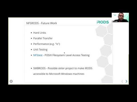 UGM2020 / 19. iRODS Client: NFSRODS 1.0