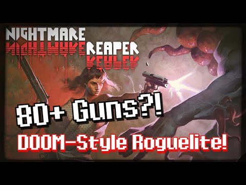 MASSIVE New DOOM-Style Indie Game! | Nightmare Reaper