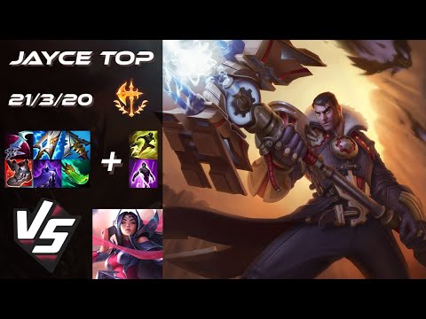 TOP Jayce vs Irelia - NA Challenger Patch 25.18