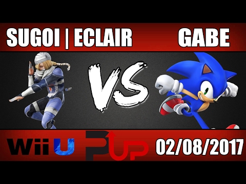 Sugoi Eclair (Sheik) vs Gabe (Sonic) - Wii U Winners Round 2 - SOS