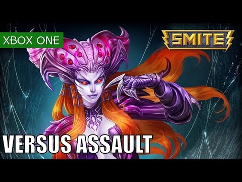SMITE Gameplay Xbox One Assault Versus as Arachne - Breaking even is better than feeding