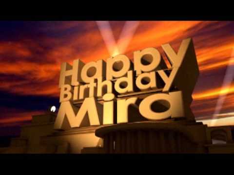 Happy Birthday Mira