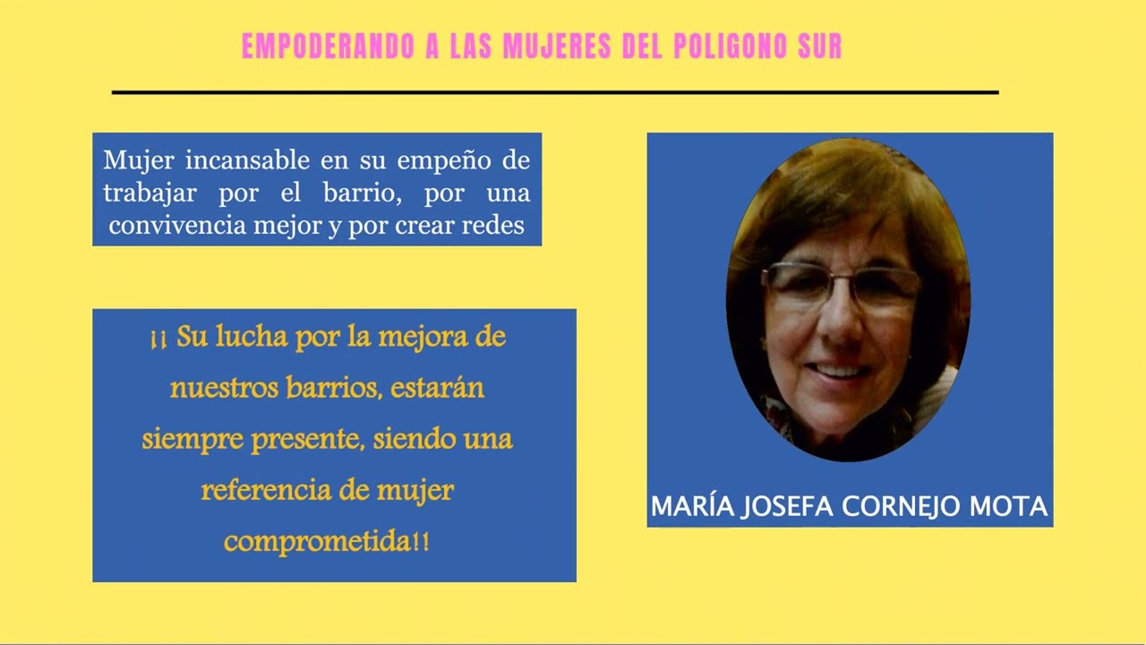 Video Presentación de Historias de Vida de Mujeres del Polígono Sur