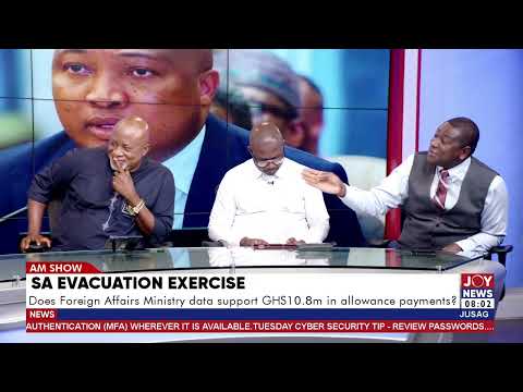 SA Evacuation Row: “You Cannot Speak Today? You Will Speak!” — Kwadwo Poku Fires at Hopeson Adorye