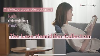 Spa Designer Humidifier Lamp Blush Pink