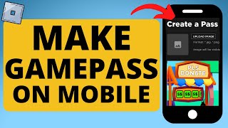 How to Make Gamepass in Pls Donate Roblox Mobile  - Updated 2023 - iPhone & Android