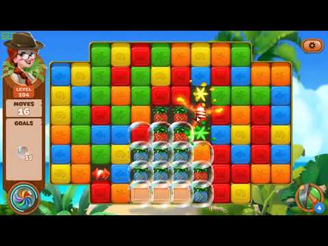 Lost Island Blast Adventure level 104