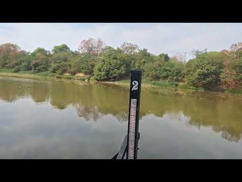 The Urucuia River today has a level of LESS THAN 4 cm (09/23/2026), it's very shallow. What is th...