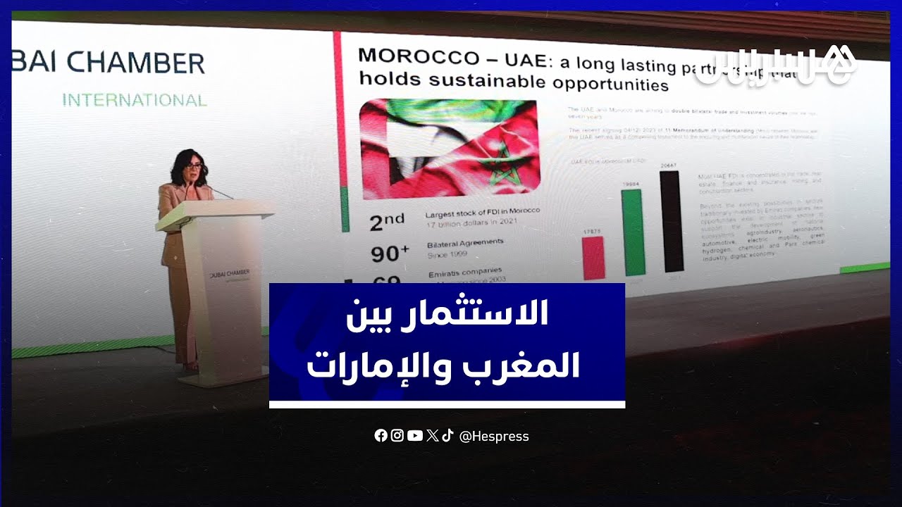 منتدى أعمال مغربي- إماراتي لتسريع تدفق الاستثمارات المشتركة في البلدين thumbnail