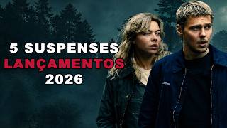 ❗5 FILMES DE SUSPENSE LANÇAMENTOS para ASSISTIR EM 2026