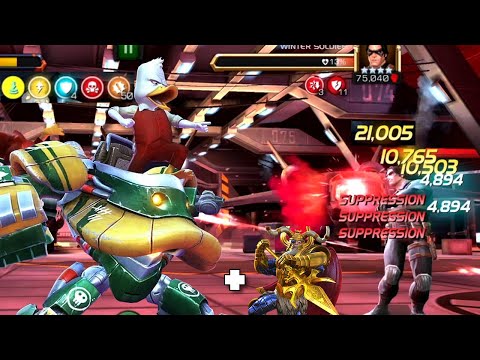 Howard The Duck With Odin Slaps on Damage! | Champ Buff Testing | Marvel Contest of Champions