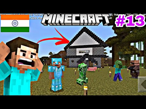 BHOJPURIYA KHILADI FF - Minecraft Episode 13 I Build Town hall For Villagers In Minecraft Survival ( BHOJPURIYA KHILADI FF )