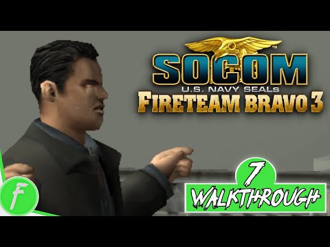 SOCOM U.S. Navy SEALs Fireteam Bravo 3 FULL WALKTHROUGH Gameplay HD (PSP) | NO COMMENTARY | PART 7