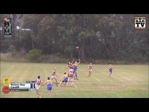 2015 BDAFL Round 3 Highlights - Nelson Bay v Cardiff