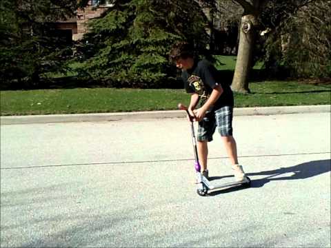 Double bar spin flat attempts + land