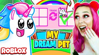 Neon Adopt Me Unicorn Roblox