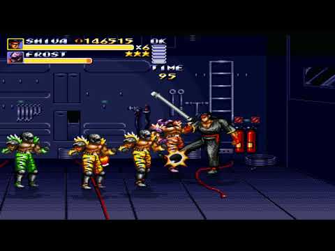 Streets Of Rage Remake V5.1 Longplay - SOR 2 Shiva Hard Difficulty