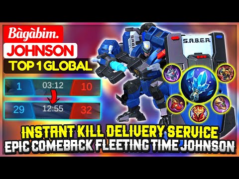 Instant Kill Delivery Service, Epic Comeback Fleeting Time Johnson [ Top 1 Global Johnson ] Bàgàbim.