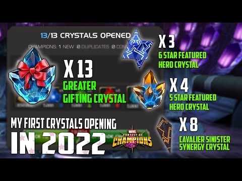 MEME Crystal Opening In 2022 | 13x Greater Gifting Crystal & Many More | Marvel Contest Of Champions