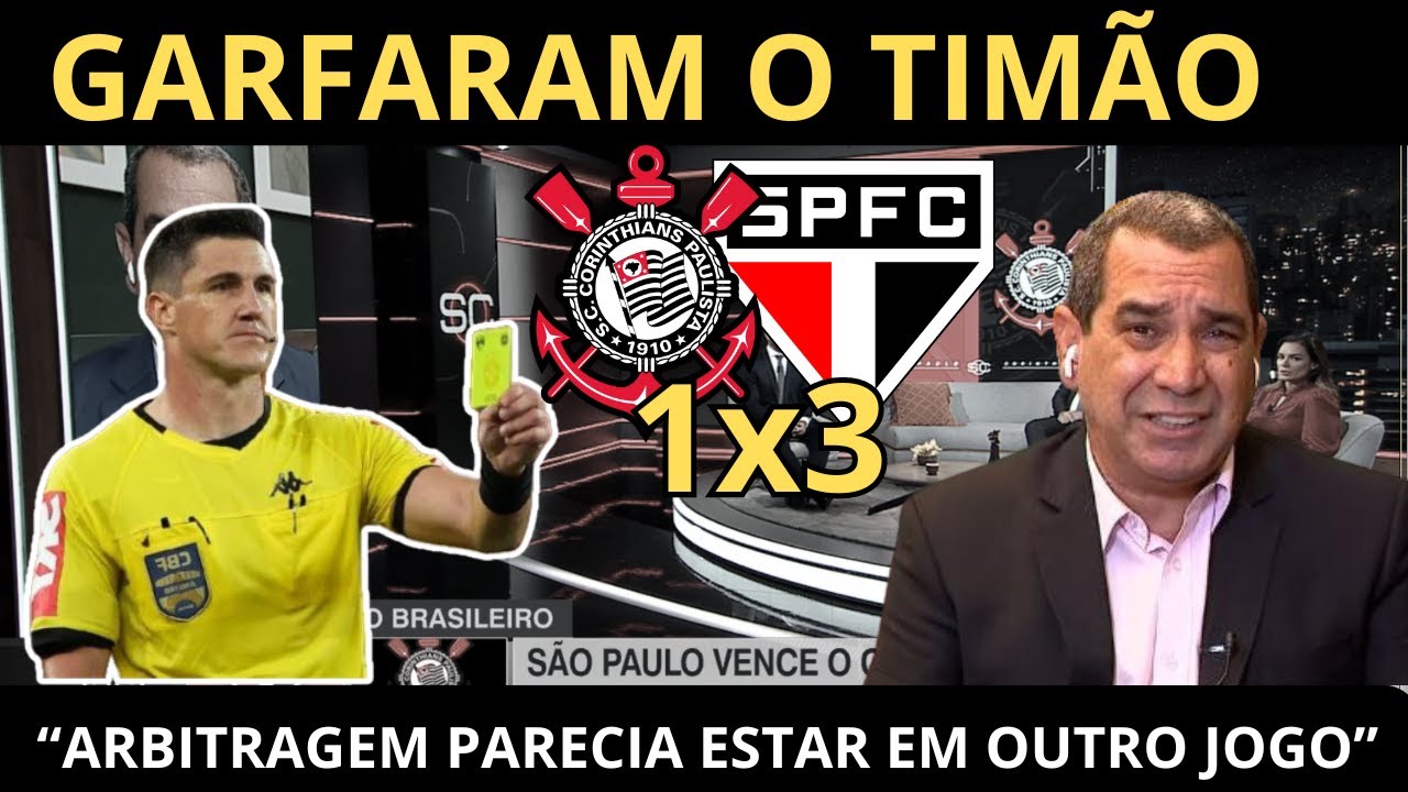 GARFARAM O CORINTHIANS NO CLASSICO DE CORINTHIANS 1X3 SÃO PAULO - NOTÍCIAS DO CORINTHIANS