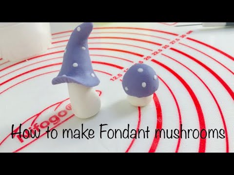 How to make a fairy and a normal mushroom