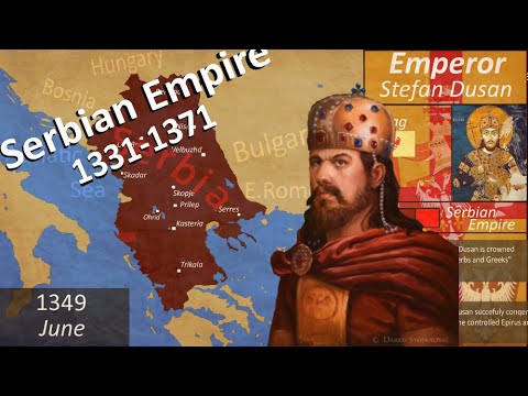 Rise and Fall of The Serbian Empire (1331-1372) Every Month