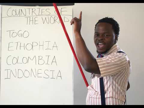How to Pronounce Countries of the world- Class Three