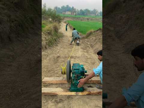 New Bike start Diesel engine tyre test2  😱😱😱😱😱