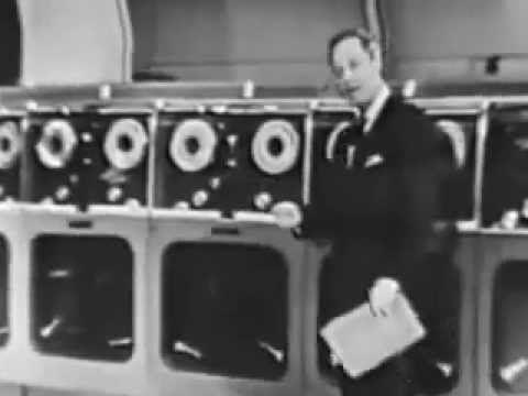 Computer Commercial 1956 - HUGE computer