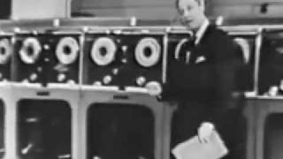 Computer Commercial 1956 - HUGE computer