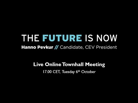 Hanno Pevkur - Online Townhall Meeting - 06/10