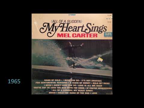 Mel Carter - "Band of Gold" - Original Stereo LP - HQ