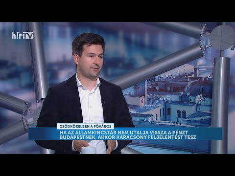 Napi aktuális - Csődközelben a főváros - HírTV