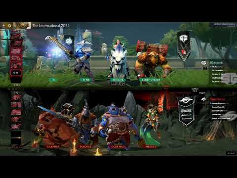 [EN] Team Secret vs SG Esports - Dota 2 The International 2021 - Group Stage Day 2