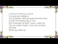 Jagged Edge - Who U Wit Lyrics