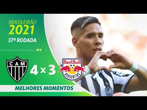 Gols e lances de Atlético Mineiro x Red Bull Bragantino