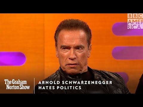 Arnold Schwarzenegger Hates Politics | The Graham Norton Show | Friday at 11pm | BBC America