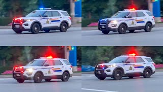Coquitlam RCMP - Units x4 Responding Code 3