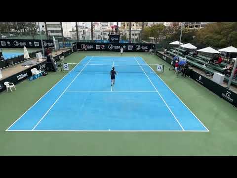 Lucas Poullain d. Giovanni Fonio — SF ITF M25 Loulé Open
