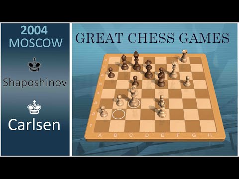 Carlsen vs Shaposhnikov, Moscow 2004