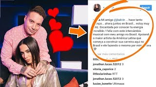J Balvin con la ex de Maluma Anitta | Anitta indirecta para Maluma
