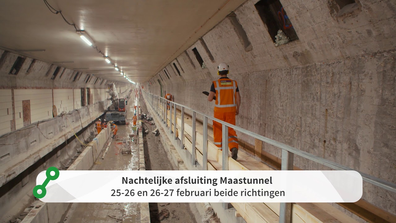 Nachtafsluiting Maastunnel thumbnail