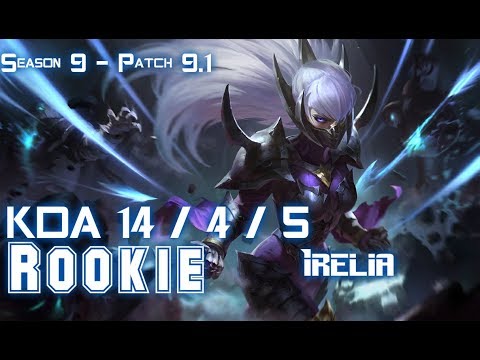 Rookie IRELIA vs JAYCE Top - Patch 9.1 KR Ranked